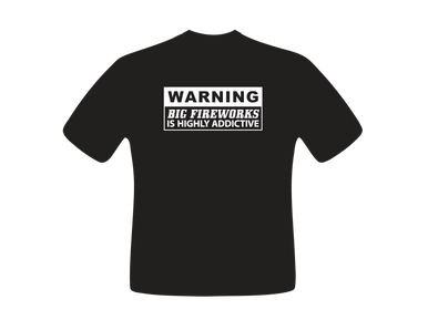 T-SHIRT WARNING ADDICTIVE - PREMIUM