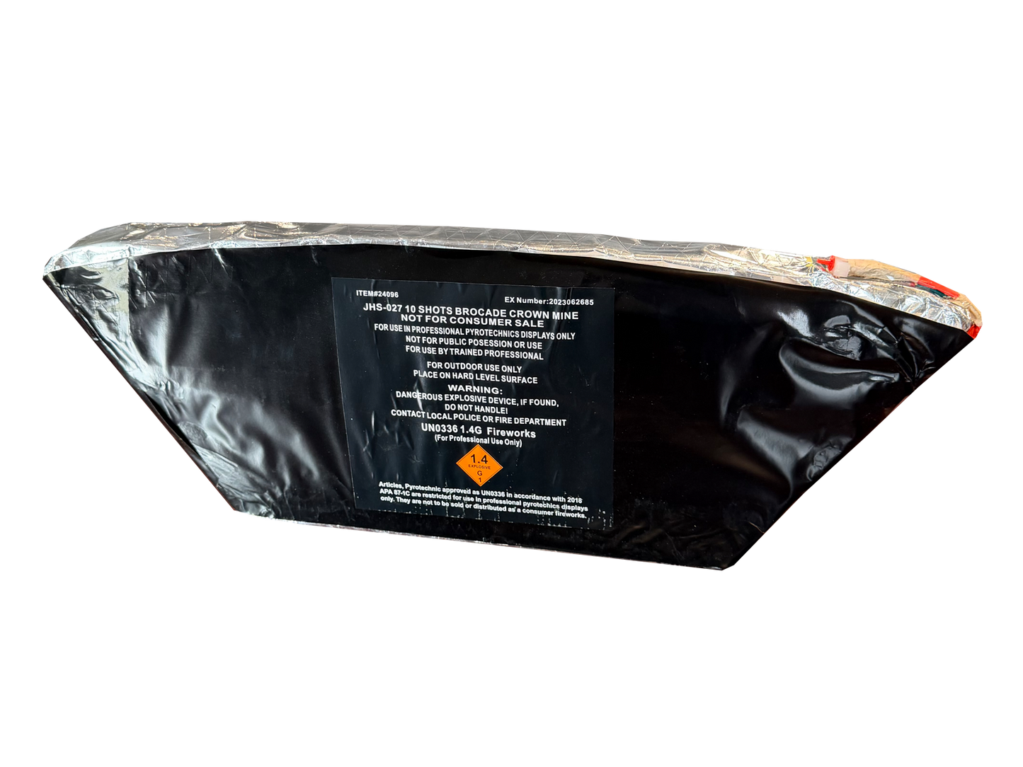 10 SHOT SINGLE ROW BROCADE CROWN MINE