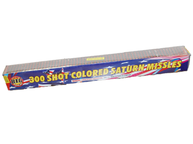 300 SHOT COLORED SATURN MISSILES