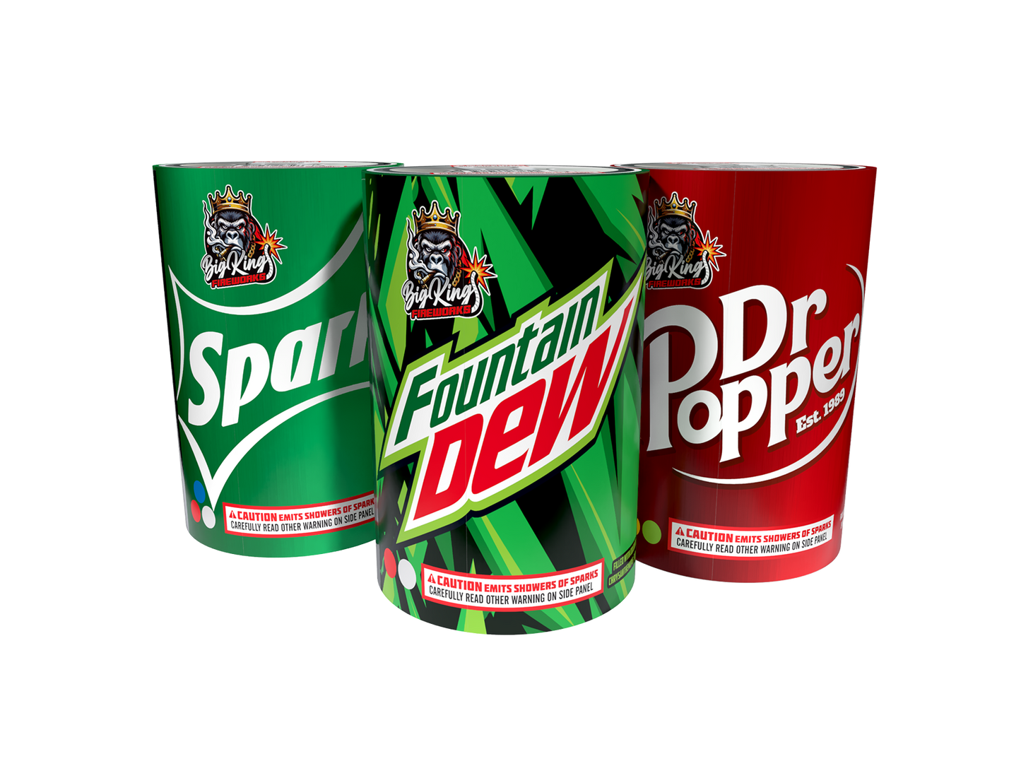 SODA CANS ASSORTED FOUNTAINS