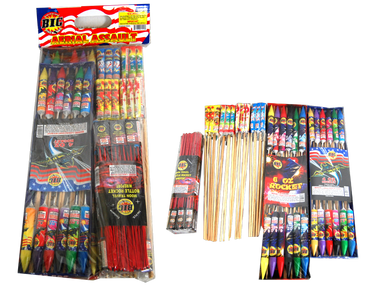 AERIAL ASSAULT - BOTTLE ROCKET ASSORTMENT