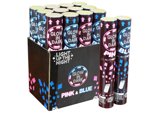 GLOW IN THE DARK CONFETTI IN DISPLAY