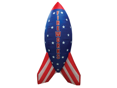 INFLATABLE 10' ROCKET