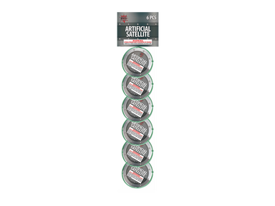 ARTIFICIAL SATELLITE 6 PK