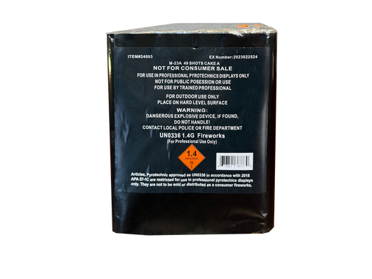 49 SHOTS Howling whistle with red tips to titanium report