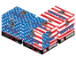FREE, FLAG, WAVES