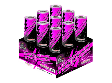 3" HOT PINK THUNDER