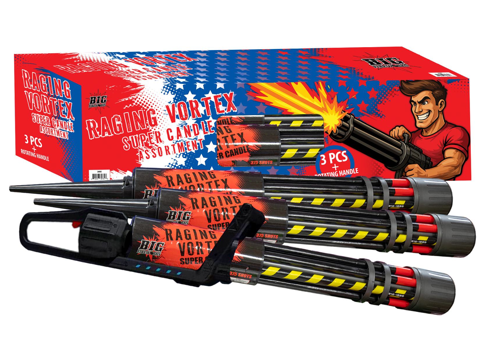 COLOR BOX FOR VORTEX GATLING ASSORTMENT – Big Fireworks