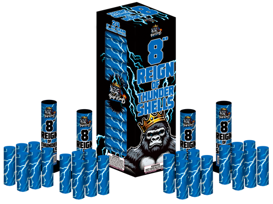8" REIGN OF THUNDER SHELLS