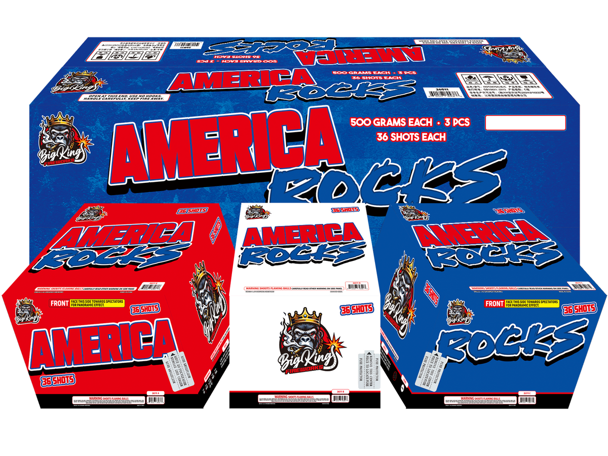 AMERICA ROCKS – Big Fireworks