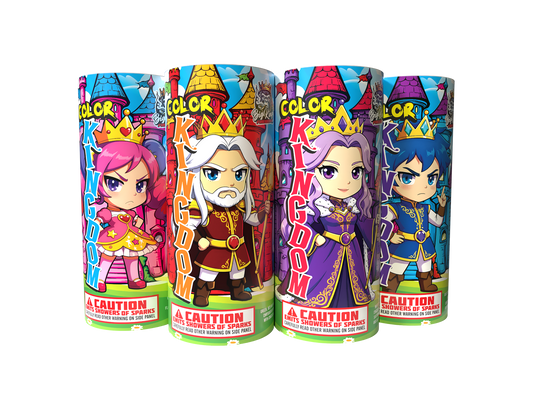 COLOR KINGDOM ASSORTED FOUNTAINS