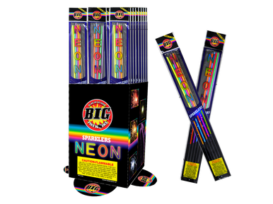 NEON SPARKLERS 20" (BIGFIREWORKS PREMIUM)