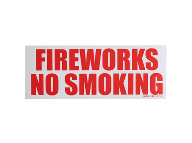 SIGN - NO SMOKING