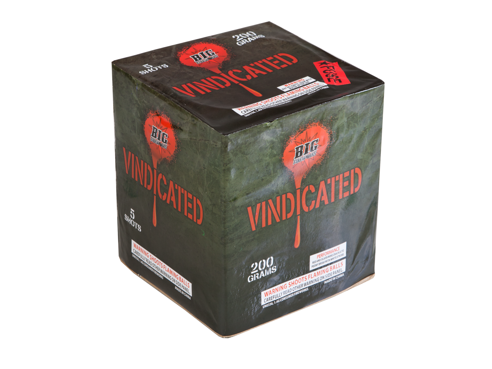 VINDICATED – Big Fireworks