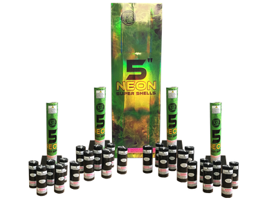 5" NEON SUPER SHELL