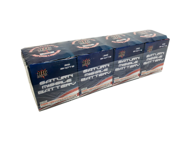 25 SHOT SATURN MISSILE 4 & 1 CELLOPHANE