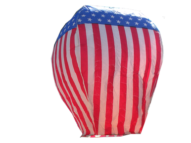 AMERICAN FLAG SKY LANTERN