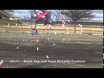 CONFETTI CANNON - RED, WHITE & BLUE